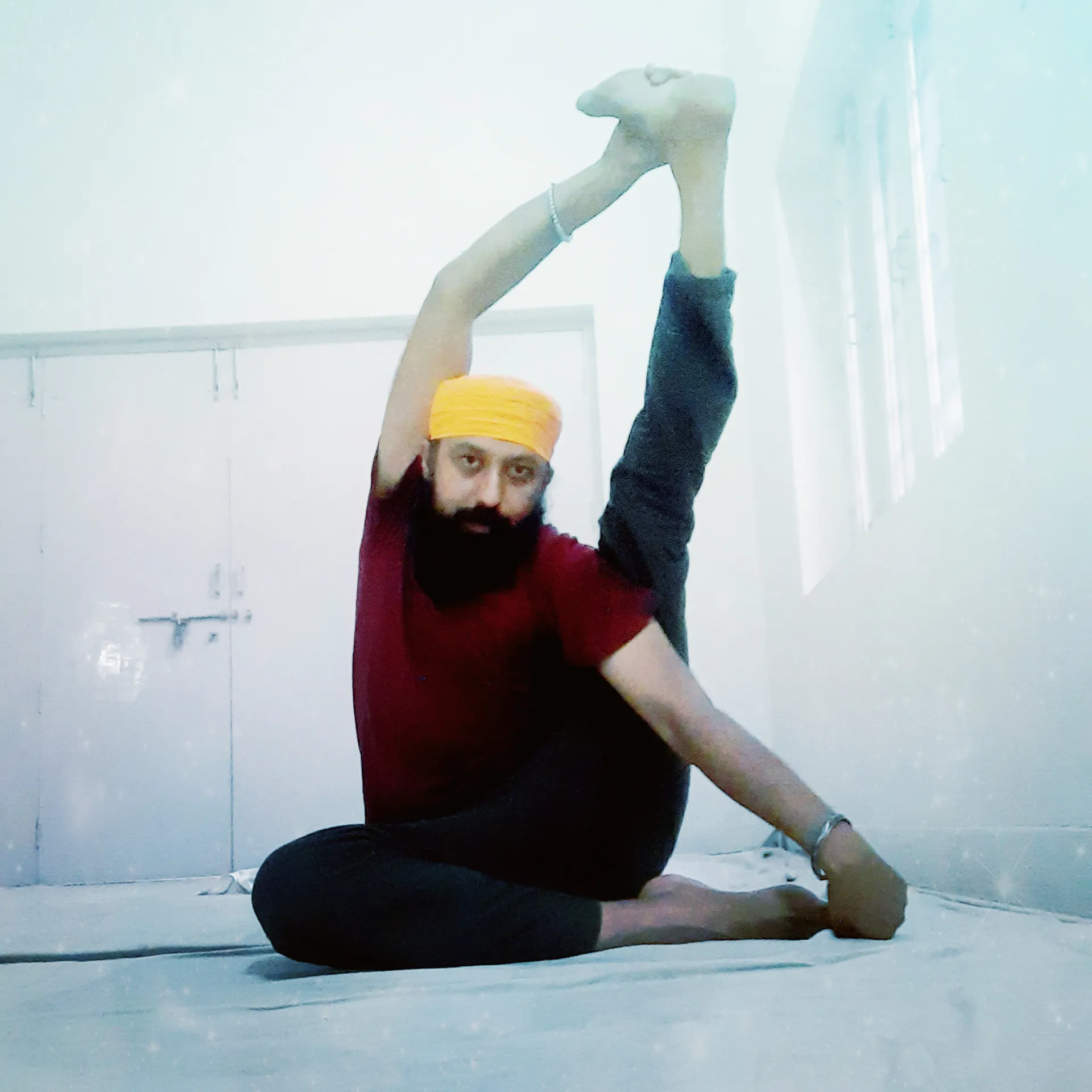 Master Harcharanjeet Singh — practice photograph