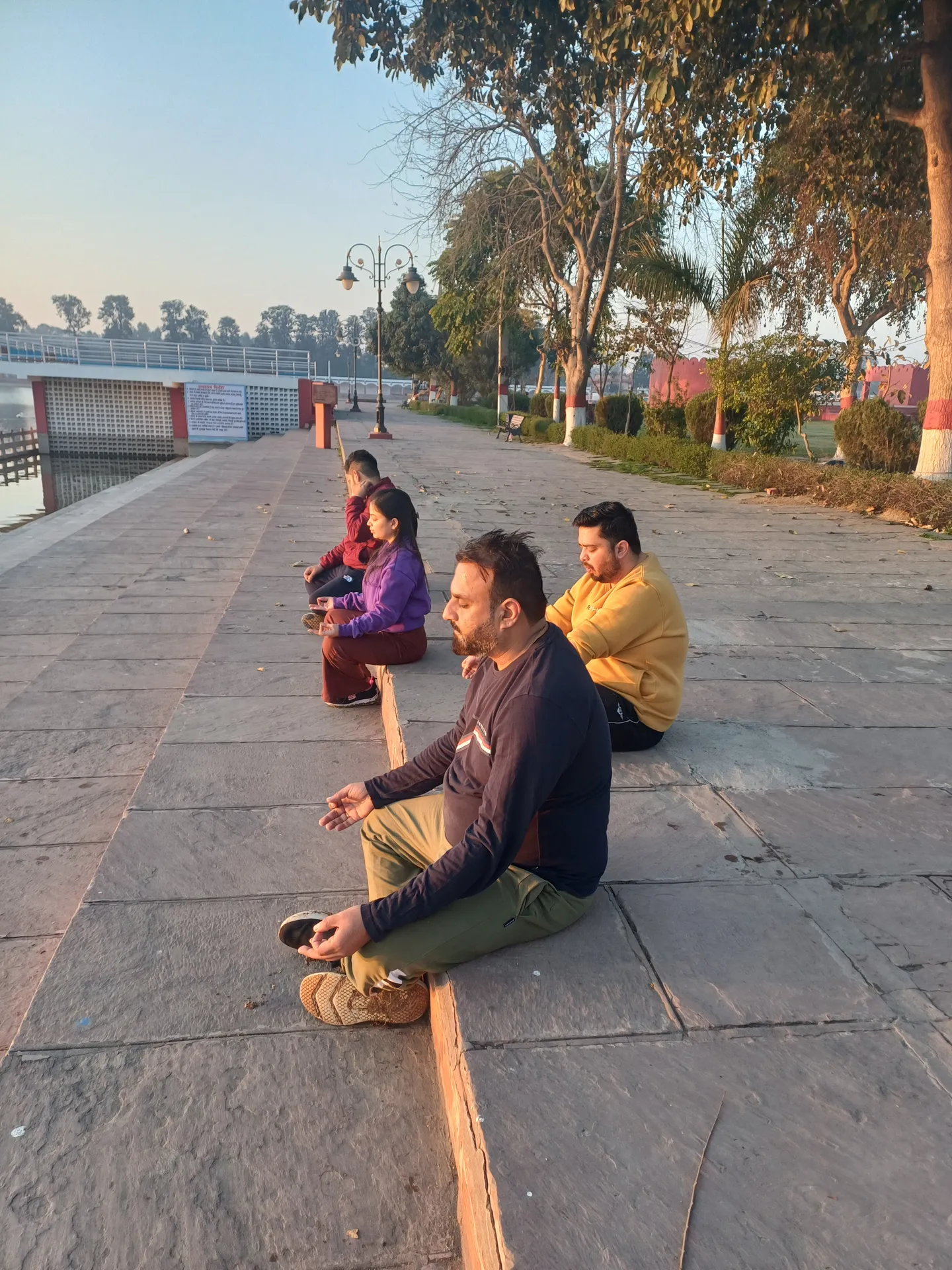 Master Harcharanjeet Singh — practice photograph
