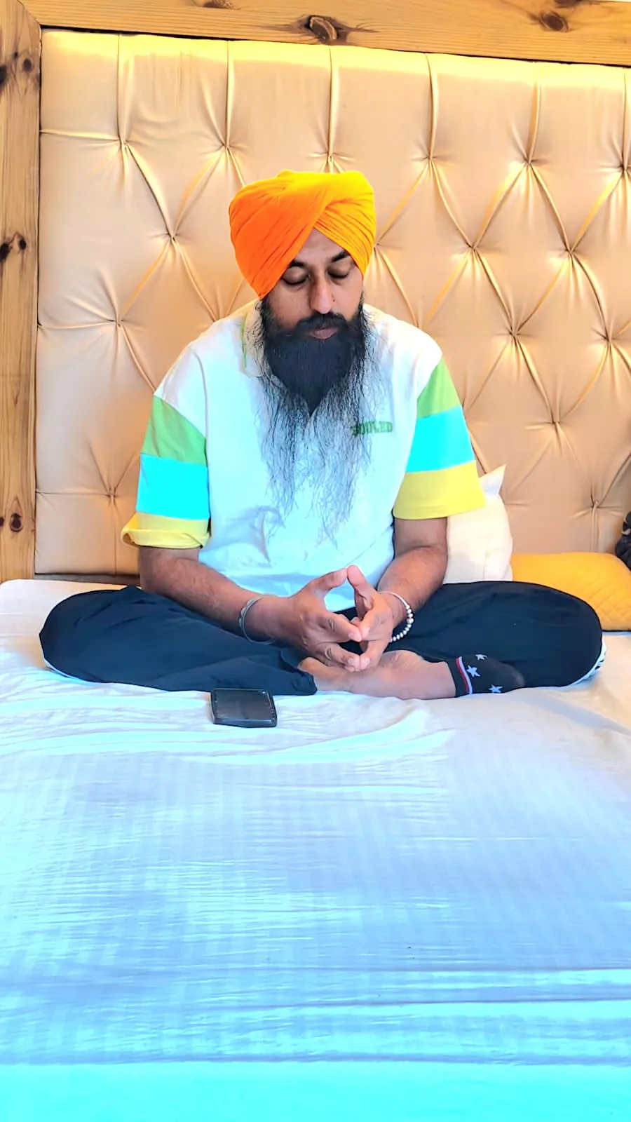 Master Harcharanjeet Singh — practice photograph